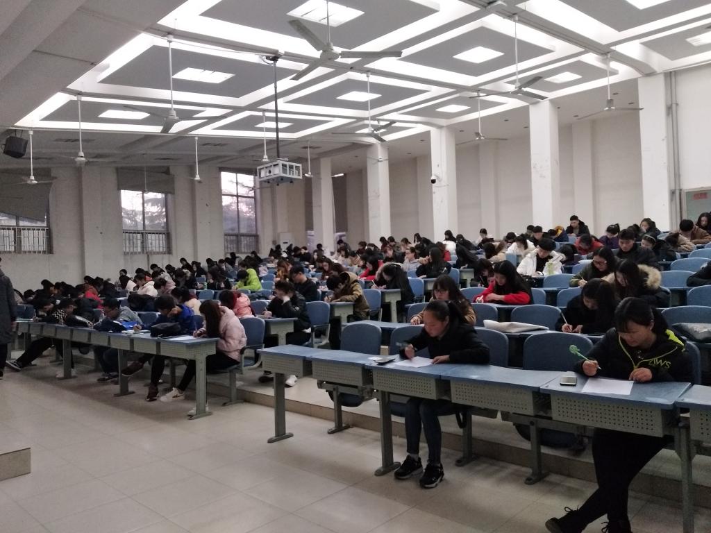 结业考试现场